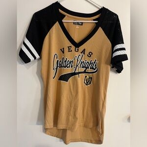 Women’s large GII 4 Her by Carl Banks Vegas Golden Knights Short Sleeve Shirt